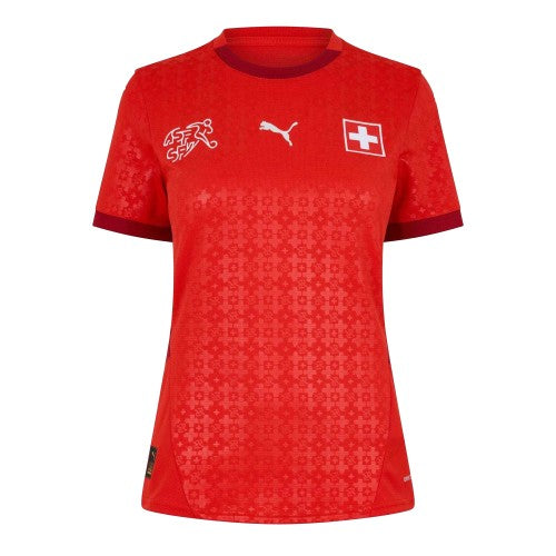 Front - Switzerland Womens/Ladies 2025 Puma Home Shirt