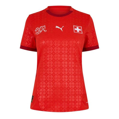 Front - Switzerland Womens/Ladies 2025 Puma Home Shirt