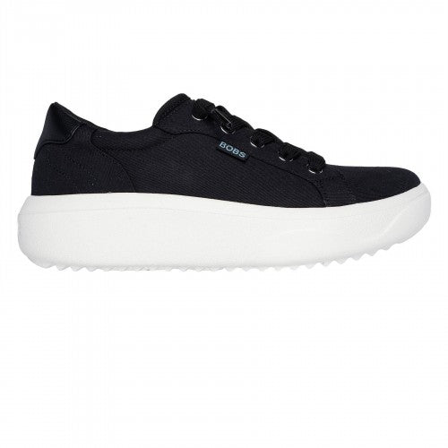Front - Skechers Womens/Ladies Popupsmax Canvas Platform Trainers