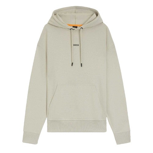 Front - Boss Mens Cotton Regular Long-Sleeved Pullover Hoodie
