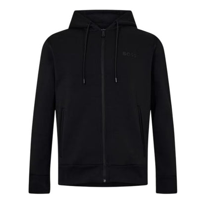 Front - Boss Mens Saggy Tape X Full Zip Hoodie
