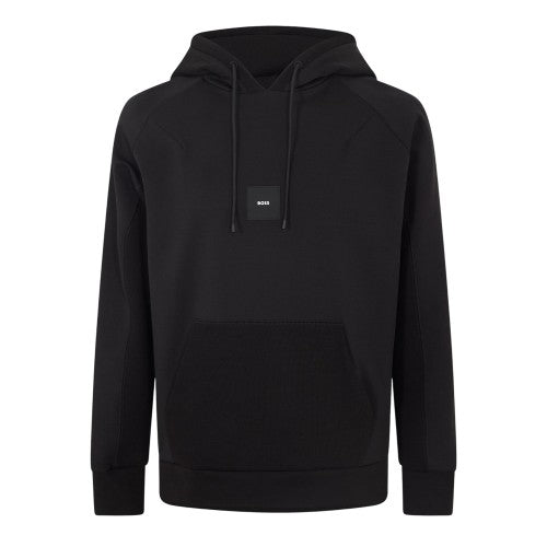 Front - Boss Mens Snoody Ribbed Hoodie