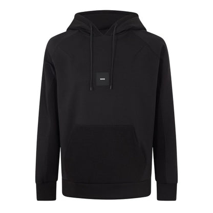 Front - Boss Mens Snoody Ribbed Hoodie