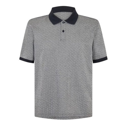 Front - Ted Baker Mens Basket Weave Regular Polo Shirt