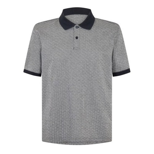 Front - Ted Baker Mens Basket Weave Regular Polo Shirt