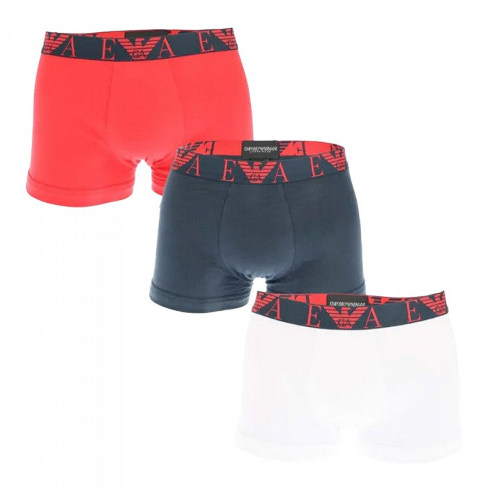 Front - Emporio Armani Mens Boxer Shorts (Pack of 3)