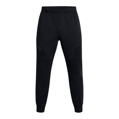 Front - Under Armour Mens Unstoppable Fleece Slim Joggers