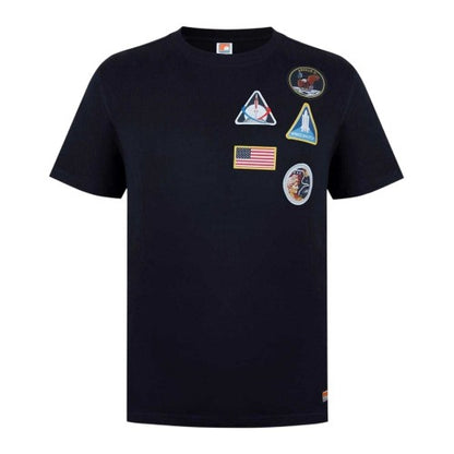 Front - NASA Mens Patches Regular T-Shirt