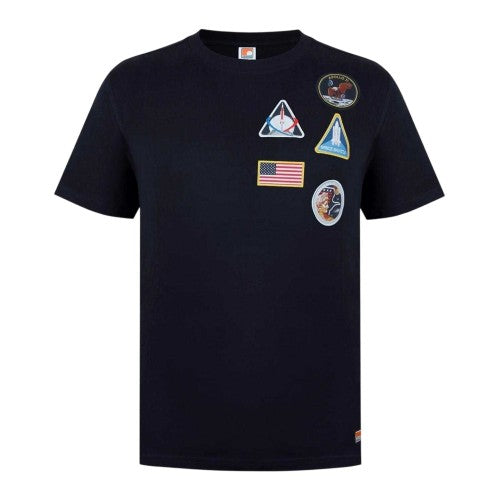 Front - NASA Mens Patches Regular T-Shirt
