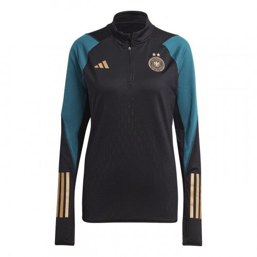 Front - Adidas Womens/Ladies Trio 23 Pro Germany Track Top