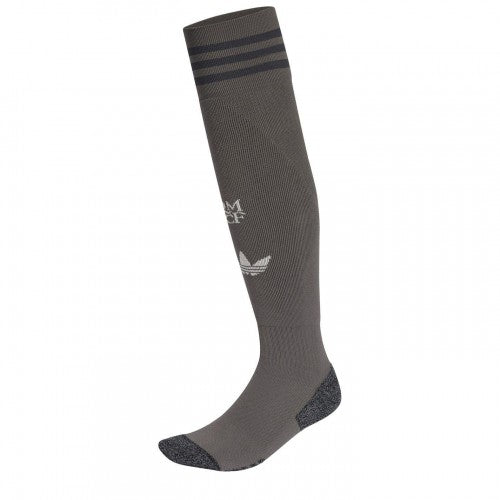 Front - Adidas Unisex Adult Real Madrid CF Ribbed Football Socks