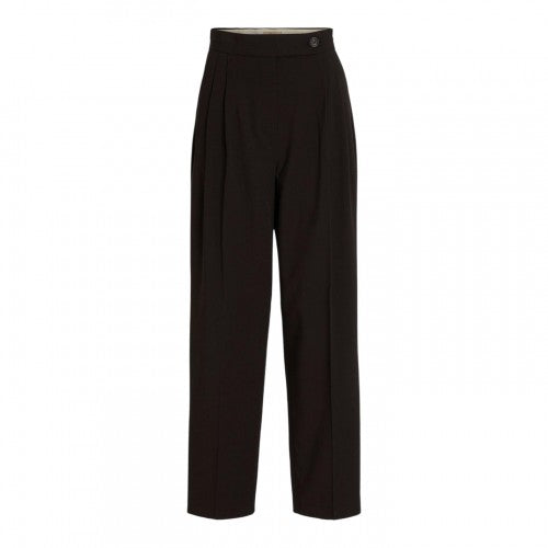 Front - Vila Womens/Ladies Vclry Straight Trousers