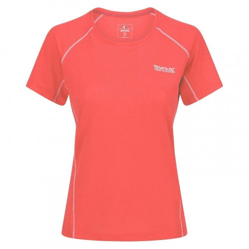 Front - Regatta Womens/Ladies Devote II Contrast Detail T-Shirt