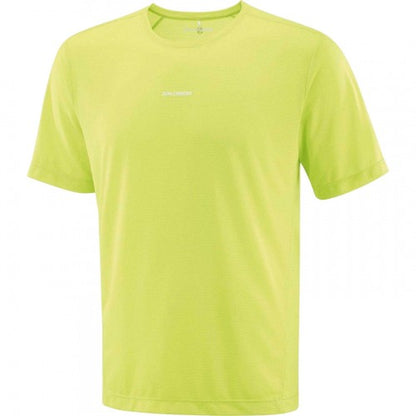 Front - Salomon Mens Shakeout Core Logo Running T-Shirt
