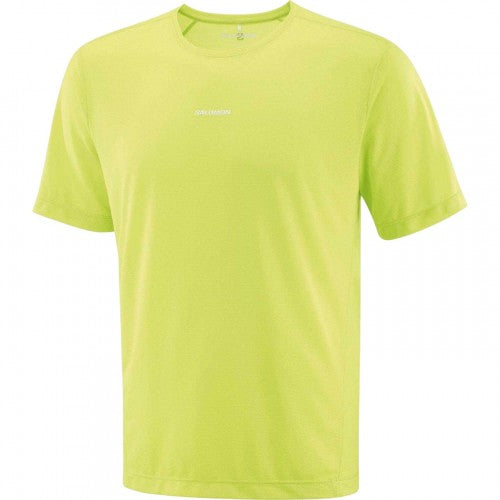 Front - Salomon Mens Shakeout Core Logo Running T-Shirt