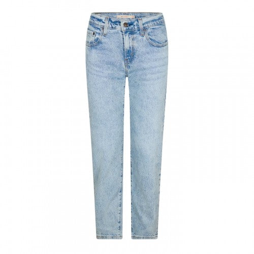 Front - Levis Womens/Ladies Denim Mid Rise Straight Jeans