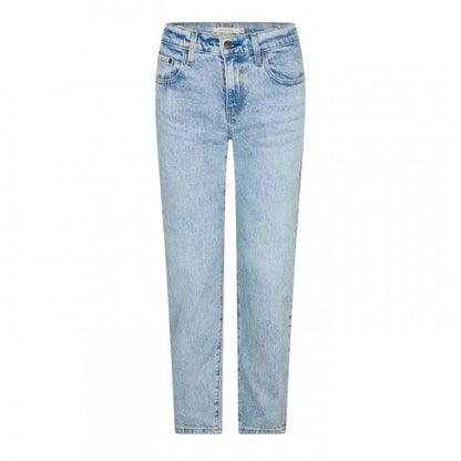 Front - Levis Womens/Ladies Denim Mid Rise Straight Jeans