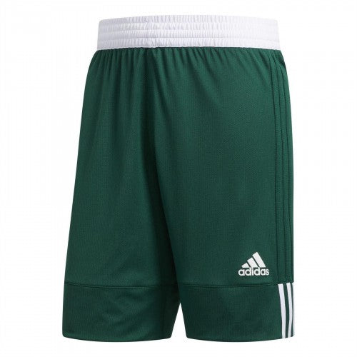 Front - Adidas Mens Logo Reversible Basketball Shorts