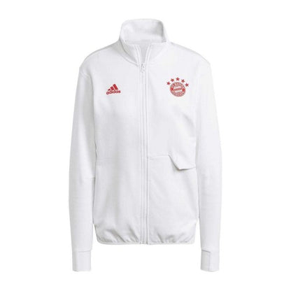 Front - Adidas Womens/Ladies FC Bayern Munich Anthem Jacket