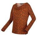 Front - Regatta Womens/Ladies Frayda Lightweight Cowl Neck Top