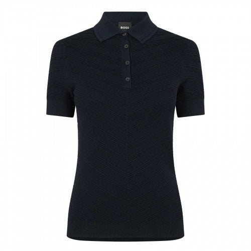 Front - Boss Womens/Ladies Fointa Chevron Short-Sleeved Polo Shirt