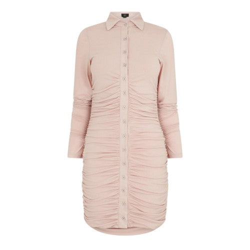 Front - AX Paris Womens/Ladies Button Front Bodycon Dress