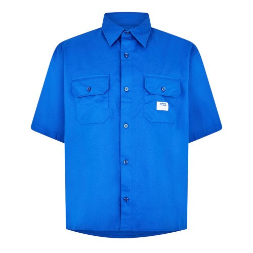 Front - Hugo Mens Ekyno Short-Sleeved Shirt