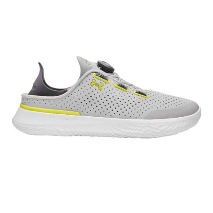 Front - Under Armour Mens Perforated Running Flat Trainers