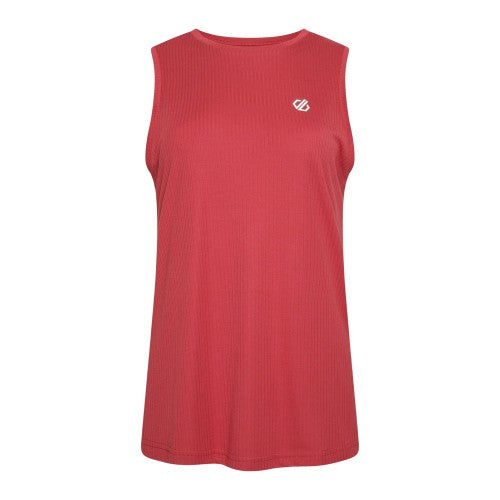 Front - Dare 2B Womens/Ladies Ribbed Relaxed Fit Vest Top