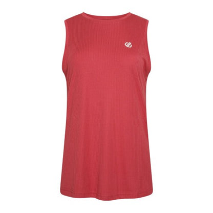 Front - Dare 2B Womens/Ladies Ribbed Relaxed Fit Vest Top