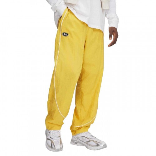 Front - Under Armour Unisex Adult Contrast Piping Tracksuit Bottoms