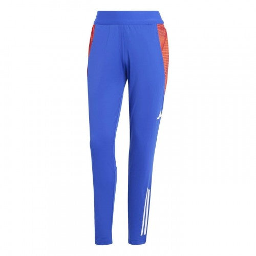 Front - Adidas Womens/Ladies Tiro 24 Slim Tracksuit Bottoms