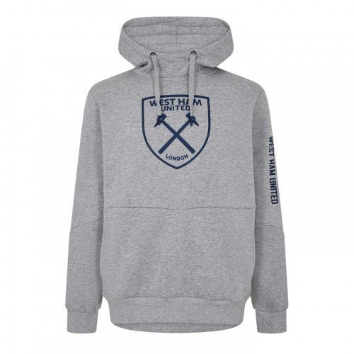 Front - Source Lab Mens West Ham United FC Hoodie
