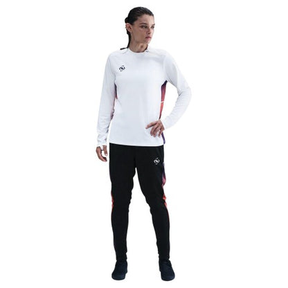 Front - Nike Womens/Ladies Track Colour Block Tapered Jogging Bottoms