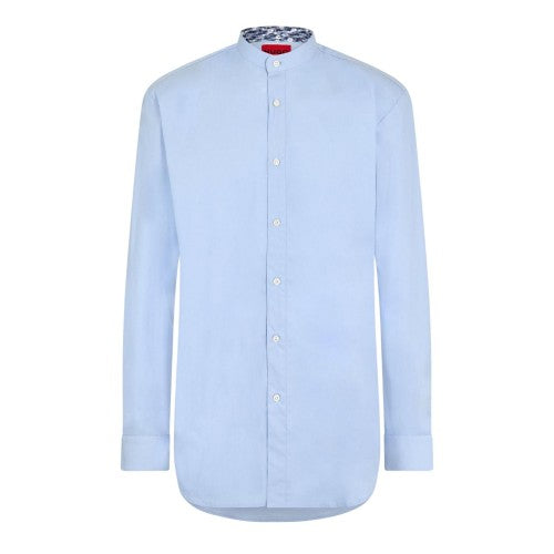 Front - Hugo Boss Mens Kaleb Mock Neck Long-Sleeved Shirt