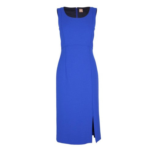 Front - Boss Womens/Ladies Demboka Scoop Neck Sleeveless Midi Dress