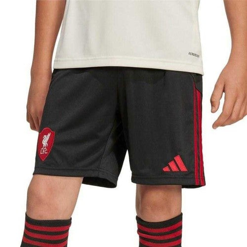 Front - Adidas Childrens/Kids 25/26 Liverpool FC Away Shorts