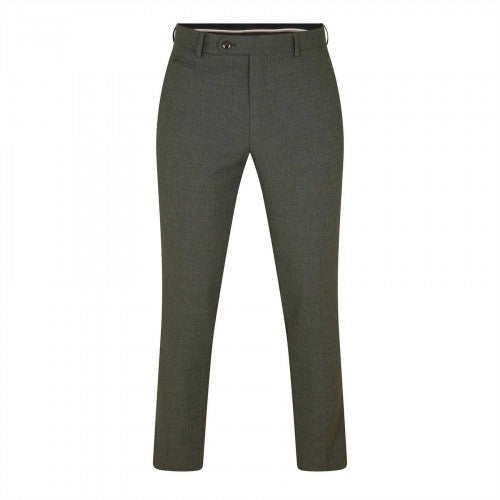 Front - Boss Mens H-Genius Straight Leg Trousers