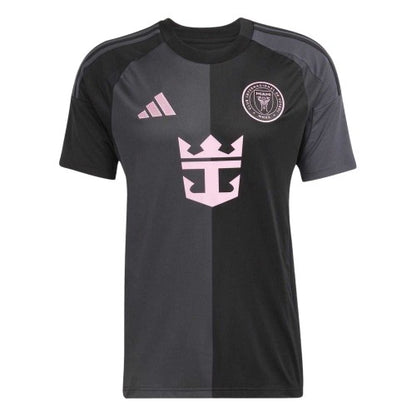 Front - Adidas Mens Messi 25/26 Inter Miami CF Away Jersey