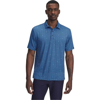 Front - Under Armour Mens Printed Polo Shirt