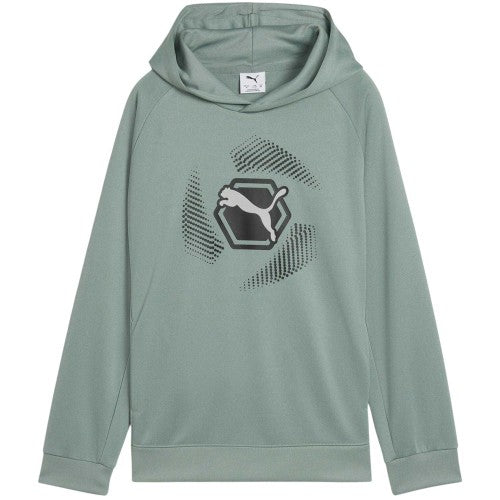 Front - Puma Childrens/Kids Overhead Hoodie