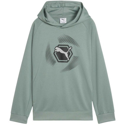 Front - Puma Childrens/Kids Overhead Hoodie