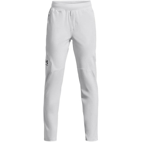 Front - Under Armour Boys Unstoppable Tracksuit Bottoms