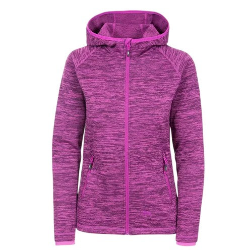 Front - Trespass Womens/Ladies Melange Full Zip Hoodie