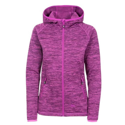 Front - Trespass Womens/Ladies Melange Full Zip Hoodie