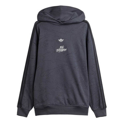 Front - Adidas Mens Originals 100 Thieves Hoodie