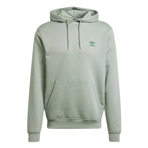 Front - Adidas Mens Essentials Relaxed Fit Pullover Hoodie