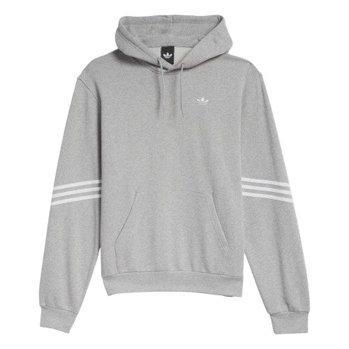 Front - Adidas Mens Classics Cotton Hoodie
