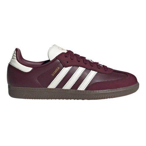 Front - Adidas Womens/Ladies Samba OG Cow Print Leather Trainers