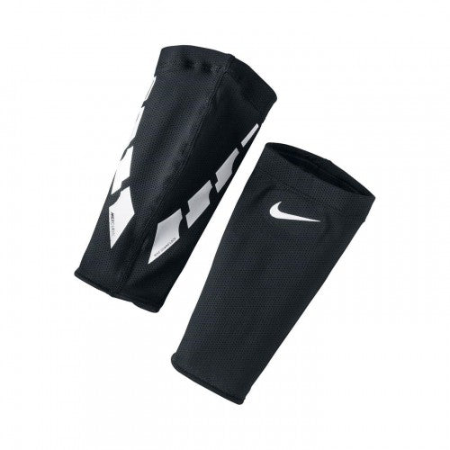 Front - Nike Elite Swoosh Shin Guard Sleeves